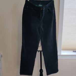 Lauren Jeans Co 6p Really Soft Cords Dark Gray
